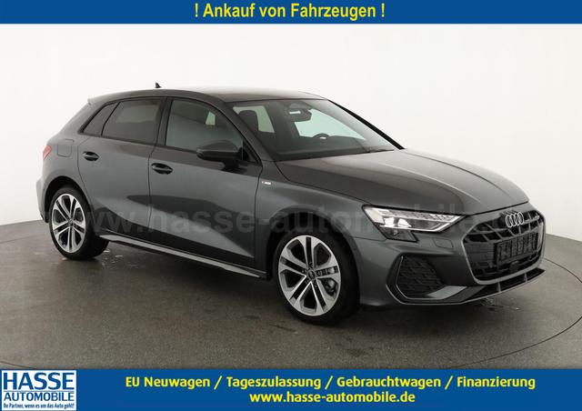 Audi A3 Sportback - TFSI 110 kW S line 35 S-Tronic S-LINE, Pano, Teilleder, Kamera, ACC, Sitzheizung, 4-J Garantie