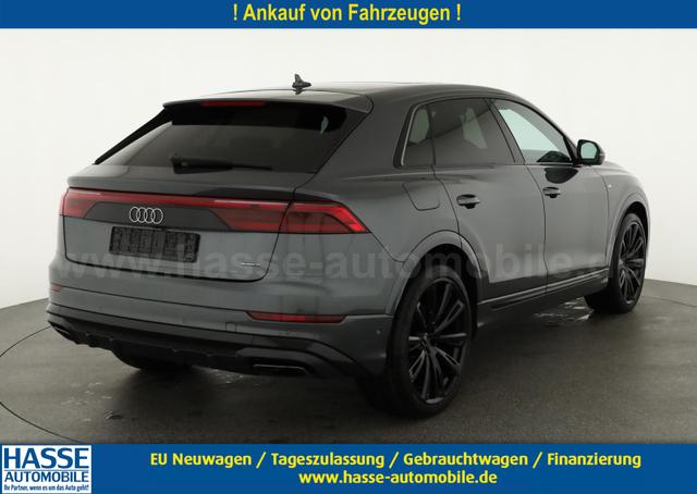 Audi Q8 - 50 TDI quattro qu S-LINE, Luft, Pano, B&O, 23-Zoll, AHK, Leder, AreaView, Optik schwarz
