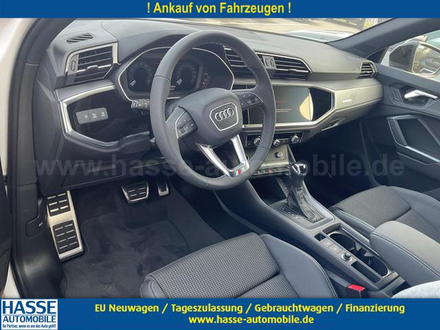Audi Q3 Sportback - 45 TFSI quattro S line qu S-LINE, AHK, 19-Zoll, Optik schwarz, Navi, Kamera, el. Klappe