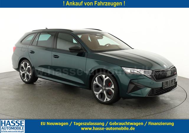 Skoda Octavia Combi - RS 2.0 TSI DSG, Sonderlackierung, AHK, 19 Zoll, Canton, el. Klappe, Navi, Matrix, sofort