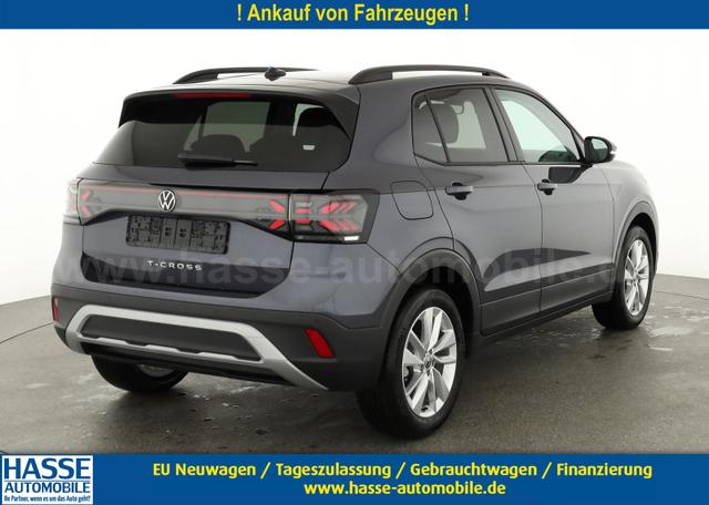 Volkswagen T-Cross - 1.0 TSI 85 kW Life DSG Life, AHK, IQ.Light, Kamera, ACC, Side, Winter, 17-Zoll