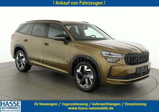 Skoda Kodiaq - 1.5 TSI mHEV 110 kW Sportline DSG Sportline, 7-Sitzer, AHK, Navi, Side, Kamera, Matrix, Winter
