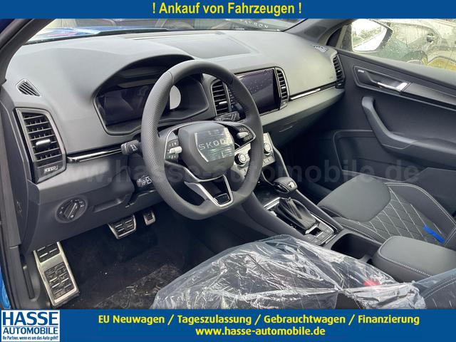 Skoda Karoq - Sportline 1.5 TSI DSG Sportline, Pano, AHK, Navi, CANTON, Matrix, AreaView, Side, FS-beheizbar
