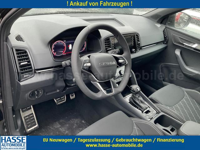 Skoda Karoq - Sportline 1.5 TSI DSG Sportline, AHK, Navi, CANTON, Matrix, Kamera, el. Klappe, 5-J. Garantie