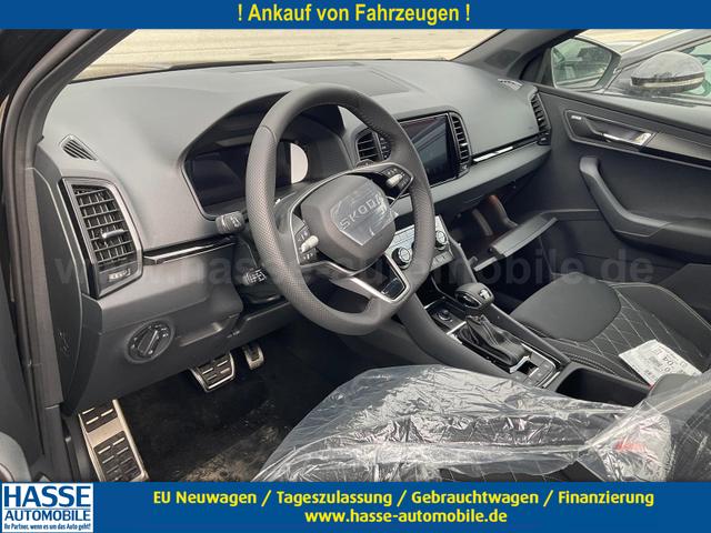 Skoda Karoq - Sportline 1.5 TSI DSG Sportline, Pano, AHK, Navi, CANTON, Matrix, AreaView, Side, FS-beheizbar