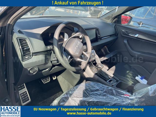 Skoda Karoq - Sportline 4x4 2.0 TDI DSG Sportline, Pano, AHK, Navi, Matrix, AreaView, Side, Kamera, el. Klappe, FS-beheizbar, Winter