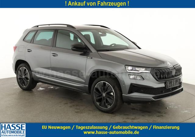 Skoda Karoq - Sportline 4x4 2.0 TDI DSG Sportline, AHK, Navi, Matrix, AreaView, Side, Kamera, el. Klappe, FS-beheizbar, Winter