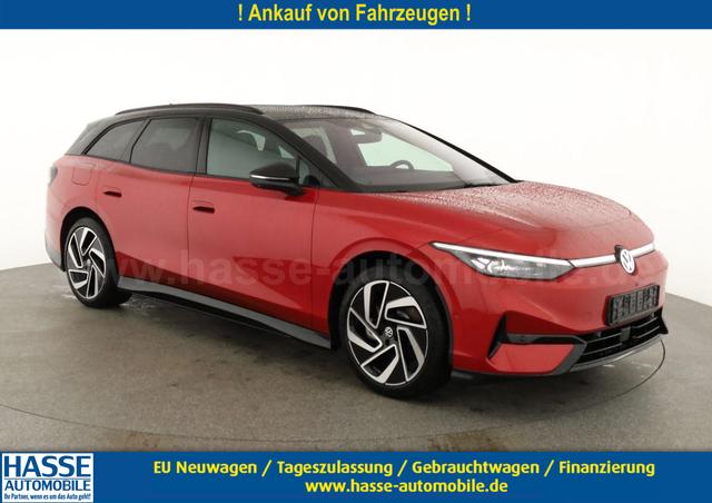 Volkswagen ID.7 Kombi - Pro S 210 kW Tourer Black Style, AHK, IQ.Light, HuD, AreaView, 20-Zoll, Side, Winter