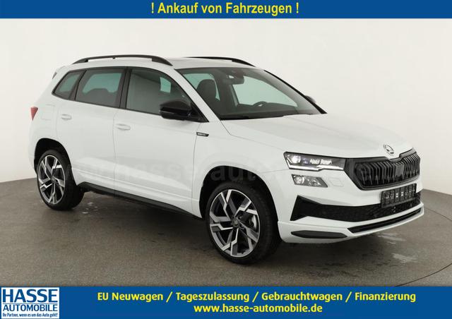 Skoda Karoq - Sportline 1.5 TSI DSG Sportline, Pano, AHK, Navi, Matrix, Side, Winter, 5 J.-Garantie