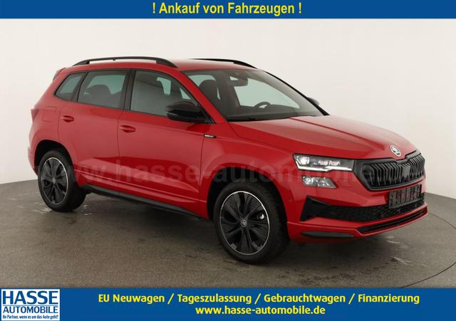 Skoda Karoq - Sportline 1.5 TSI DSG Sportline, AHK, Navi, CANTON, Matrix, AreaView, Side, FS-beheizbar, 5-J. Garantie
