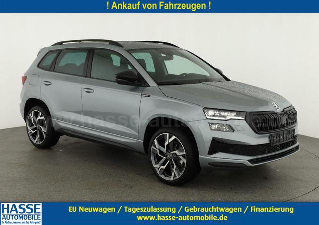 Skoda Karoq - Sportline 1.5 TSI DSG Sportline, AHK, Navi, Matrix, Side, el. Klappe, Winter, 5 J.-Garantie