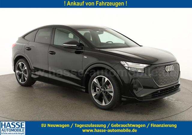Audi Q4 Sportback e-tron - 45 quattro basis S-LINE quattro, AHK, Navi, Matrix, Komfort, Side, Kamera, el. Klappe, Winter, 20-Zoll