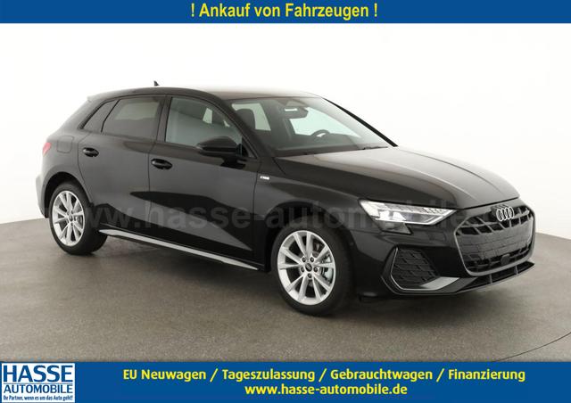 Audi A3 Sportback - TFSI 110 kW S line 35 S-tronic S-LINE, AHK, Matrix, Navi, el. Klappe, Kamera, Winter, 3 J.-Garantie