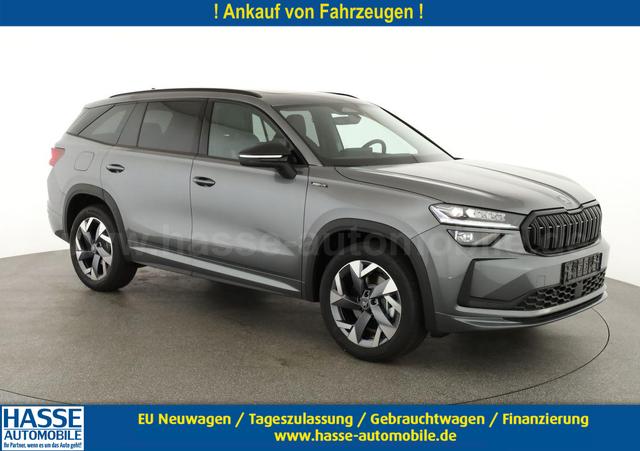 Skoda Kodiaq - 2.0 TDI 142 kW 4x4 Sportline DSG Sportline, Pano, AHK, Navi, Matrix, el. Klappe, Side, Winter, 19-Zoll