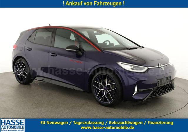Volkswagen ID.3 - GTX Performance 240 kW Fire+Ice kW, HuD, IQ.Drive, IQ.Light, H&K, W&Atilde;&curren;rmepumpe, 20-Zoll, 3 J.-Garantie