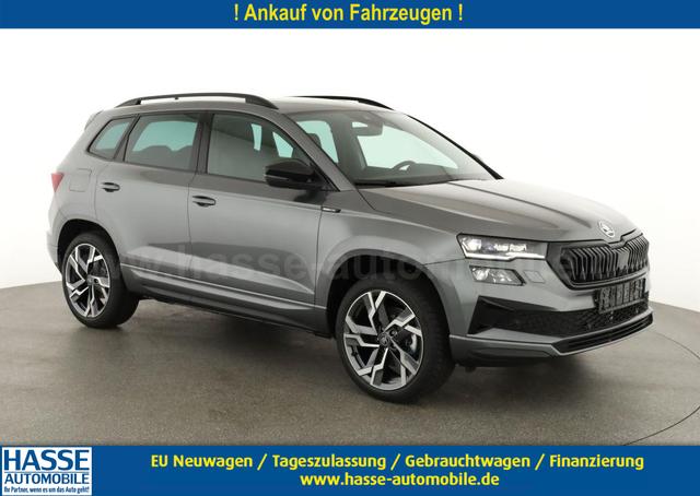 Skoda Karoq - Sportline 4x4 2.0 TSI DSG Sportline, Pano, AHK, Navi, Matrix, Side, Winter, 5 J.-Garantie