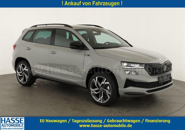 Skoda Karoq - Sportline 4x4 2.0 TSI DSG Sportline, Pano, AHK, Navi, Matrix, Side, Winter, 5 J.-Garantie