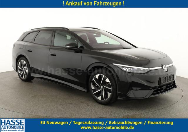 Volkswagen ID.7 Kombi - Pro 210 kW Tourer Black, AHK, HuD, IQ.Light, IQ.Drive, AreaView, Side, Winter, 19-Zoll