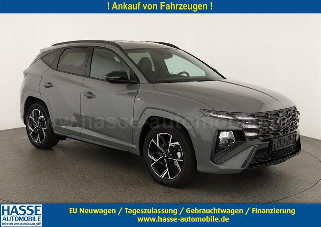 Hyundai TUCSON - 1.6 T-GDI DCT 4WD N-LINE, AHK, el. Klappe, Teilleder, Navi, Kamera, ACC