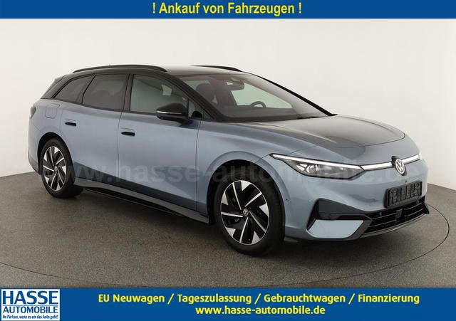 Volkswagen ID.7 Kombi - Pro 210 kW Tourer Black, AHK, HuD, IQ.Light, IQ.Drive, AreaView, Side, Winter, 19-Zoll