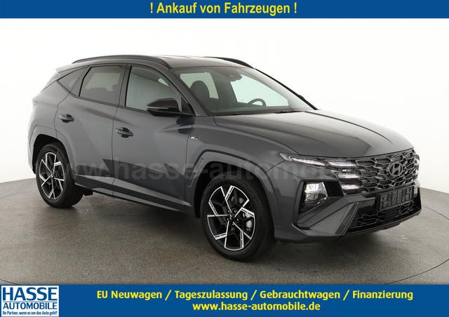 Hyundai TUCSON - 1.6 T-GDI DCT 4WD N-LINE, AHK, el. Klappe, Teilleder, Navi, Kamera, ACC