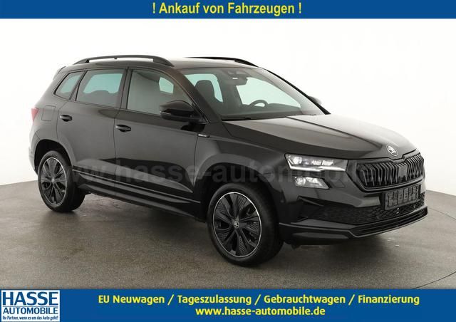Skoda Karoq - Sportline 1.5 TSI DSG Sportline, Pano, AHK, Navi, CANTON, Matrix, AreaView, Side, Kamera, el. Klappe, FS-beheizbar, 5 J.-Garantie