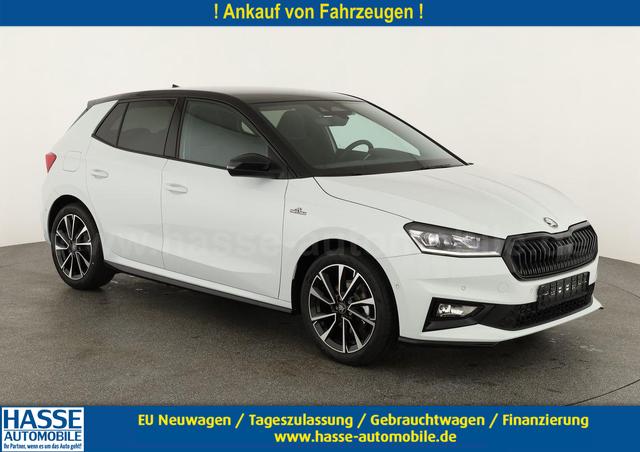 Skoda Fabia - Monte Carlo 1.5 TSI DSG Carlo, Ladeboden, LED, Kamera, App-Connect, Winter, 17-Zoll