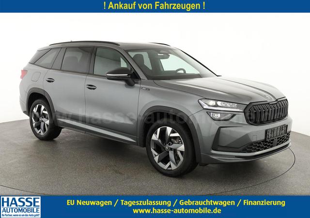 Skoda Kodiaq - 2.0 TDI 142 kW 4x4 Sportline DSG Sportline, Pano, AHK, Navi, Matrix, Side, Kamera, 19-Zoll, 4 J.-Garantie
