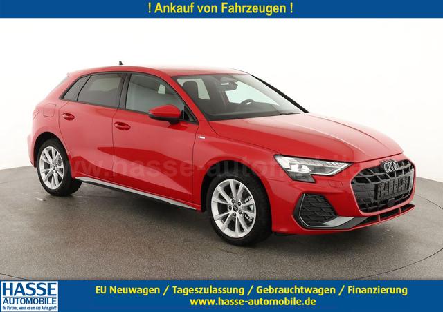 Audi A3 Sportback - TFSI 110 kW S line 35 S-tronic S-LINE, AHK, Matrix, Navi, el. Klappe, Kamera, 3 J.-Garantie