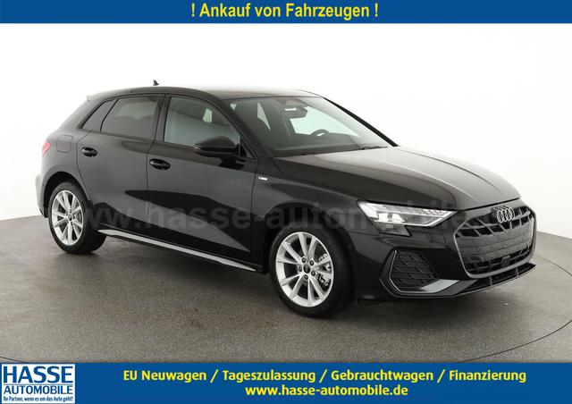 Audi A3 Sportback - TFSI 110 kW S line 35 S-tronic S-LINE, AHK, Matrix, Navi, el. Klappe, Kamera, 3 J.-Garantie