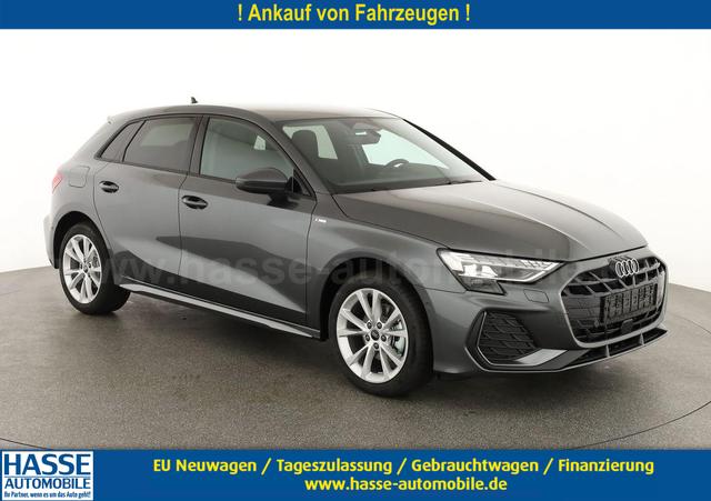 Audi A3 Sportback - TFSI 110 kW S line 35 S-tronic S-LINE, AHK, Matrix, Navi, el. Klappe, Kamera, 3 J.-Garantie