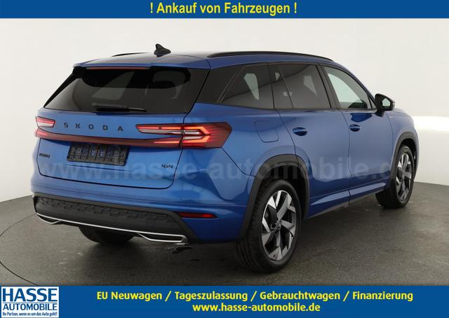 Skoda Kodiaq - 2.0 TDI 142 kW 4x4 Sportline DSG Sportline, AHK, Navi, Matrix, el. Klappe, Side, 19-Zoll, 4-J Garantie