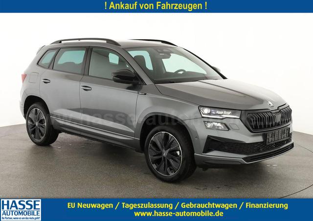 Skoda Karoq - Sportline 1.5 TSI DSG Sportline, Navi, CANTON, Matrix, AreaView, Side, el. Klappe, FS-beheizbar, 5 J.-Garantie