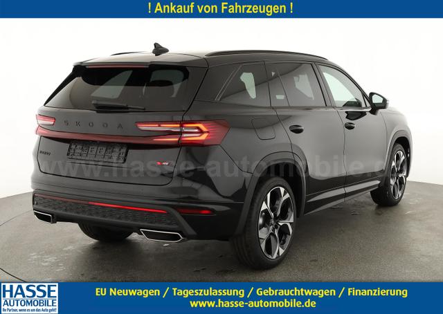 Skoda Kodiaq - 2.0 TSI 195 kW 4x4 RS DSG RS, AHK, Navi, Matrix, Canton, Side, FS-beheizbar, el. Klappe, Kamera, 20-Zoll, 5 J.-Garantie