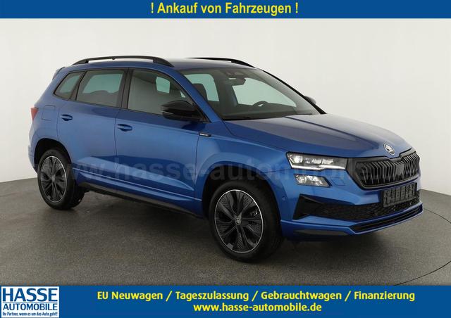 Skoda Karoq - Sportline 1.5 TSI DSG Sportline, AHK, Navi, CANTON, Matrix, AreaView, Side, Kamera, el. Klappe, FS-beheizbar, 5 J.-Garantie
