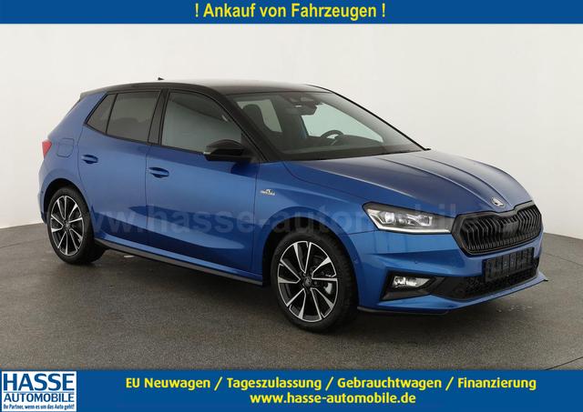 Skoda Fabia - Monte Carlo 1.5 TSI DSG Carlo, Ladeboden, LED, Kamera, App-Connect, 17-Zoll