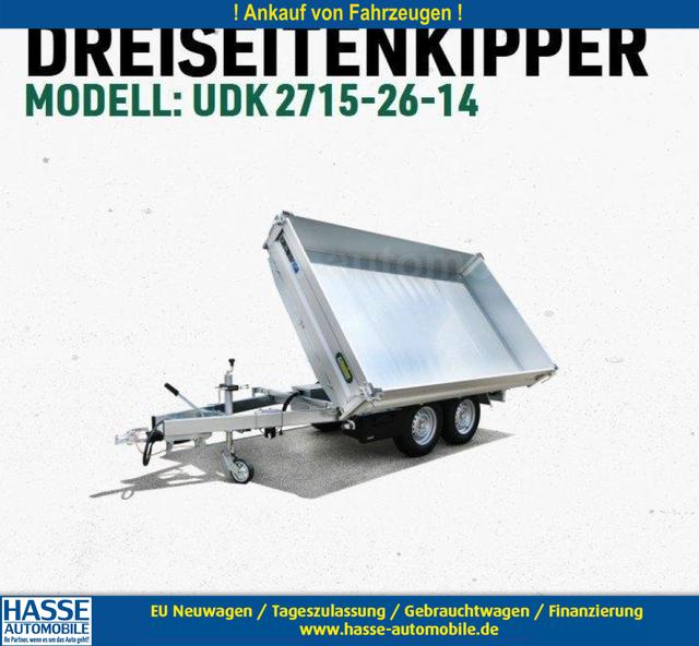 Unsinn Dreiseitenkipper UDK 2715-26-14 Doppelachser - 