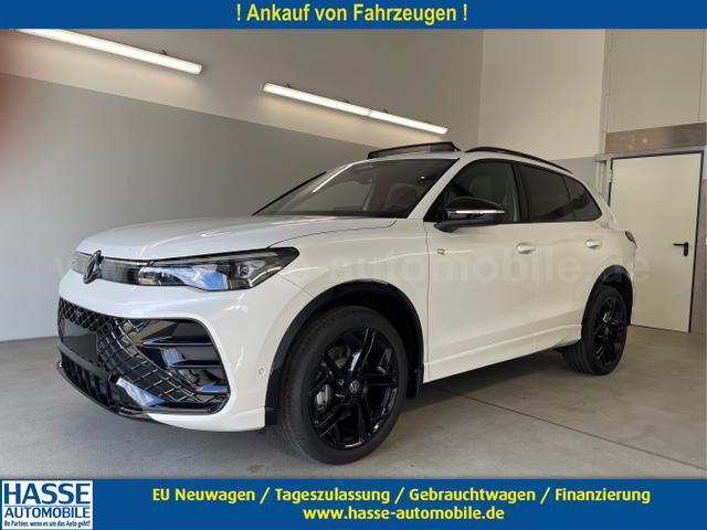 Volkswagen Tiguan - R-Line 193PS TDI 4M Black+AHK+Stdhz+360°+Leder+IQ.Light+Drive+HUD+Harman+Pano