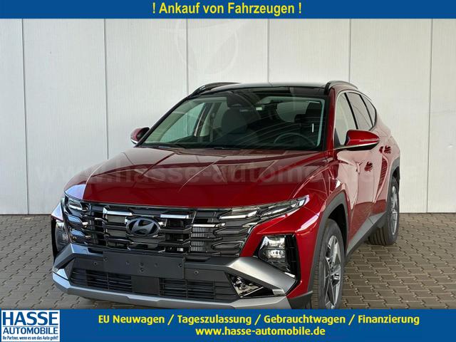 Hyundai TUCSON - E-Motion 1.6 T-GDI 2WD 48V DCT / Panoramadach ACC Sitz + Lenkradheizung LED Navi PDC V&H Kamera Alu 18"