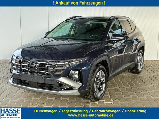 Hyundai TUCSON - E-Motion 1.6 T-GDI 2WD 48V DCT / Panoramadach ACC Sitz + Lenkradheizung LED Navi PDC V&H Kamera Alu 18"