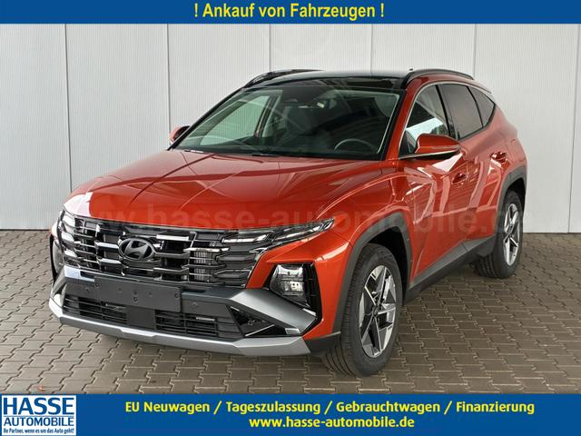 Hyundai TUCSON - E-Motion 1.6 T-GDI 2WD 48V DCT / Panoramadach ACC Sitz + Lenkradheizung LED Navi PDC V&H Kamera Alu 18"