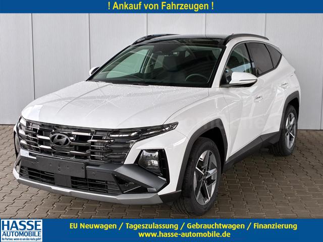 Hyundai TUCSON - E-Motion 1.6 T-GDI 2WD 48V DCT / Panoramadach ACC Sitz + Lenkradheizung LED Navi PDC V&H Kamera Alu 18"