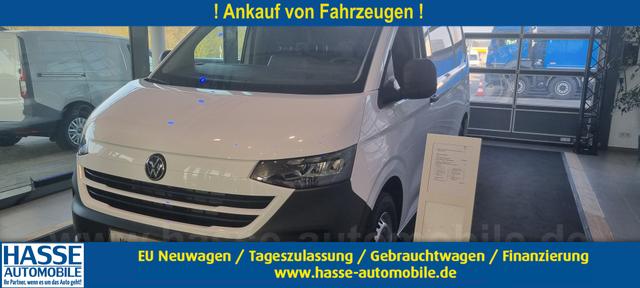 Volkswagen T7 Kastenwagen - Kurzer Radstand 2.0 TDI SCR 81 kW 6-Gang , Klimaanlage, Seitenverkleidung hoch, Holzboden, Heckklappe mit Fenster, Beifahrerdoppelsitzbank