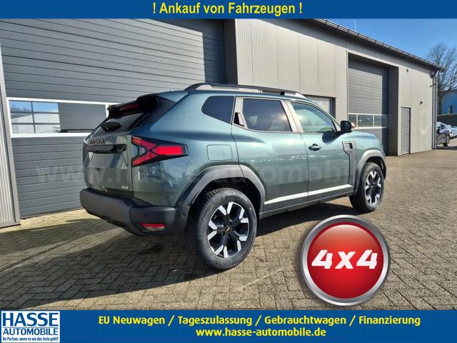 Dacia Duster - 1.2 TCe 130PS 4x4 Extreme Lenkradheizung Sitzheizung Klimaautomatik 4x Kamera Teil-Leder City-Paket Bluetooth Apple Carplay Android Auto PDC v+h 2xKeyless 17-LM Ganzj.Reifen