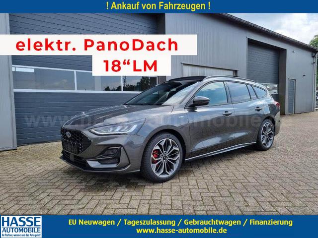Ford Focus Turnier - 1.0 125PS ST-Line X elektr. PanoDach Winterpaket Rückf.Kamera ACC Klimaautomatik Sitzheizung Lenkradheizung Frontscheibe beheizb. Ford-Navi SYNC 4 B+O Sound DAB+ Bluetooth Apple Carplay Android Auto PDC v+h 2xKeyless 18-LM