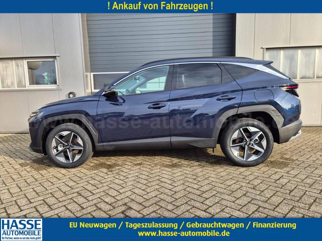 Hyundai TUCSON - Trend 1.6 T-GDI 150PS Automatik TZ 2026 Teil-Leder Sitzheizung v+h Lenkradheizung Klimaautomatik Navi Touchscreen DAB+ Apple CarPlay + Android Auto PDC R&uuml;ckf.-Kamera Matrix-LED-Scheinw.
