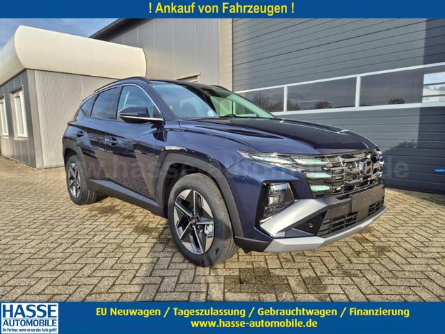 Hyundai TUCSON - Trend 1.6 T-GDI 150PS Automatik TZ 2026 Teil-Leder Sitzheizung v+h Lenkradheizung Klimaautomatik Navi Touchscreen DAB+ Apple CarPlay + Android Auto PDC R&uuml;ckf.-Kamera Matrix-LED-Scheinw.