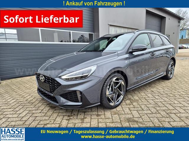 Hyundai i30 Kombi - 1.6 T-GDI 150PS Automatik N-Line MY2026 Sitzheizung Lenkradheizung Klimaautomatik Navi 10,3"-Touchscreen Bluelink Apple CarPlay + Android Auto PDC v+h R&uuml;ckf.Kamera 18-LM