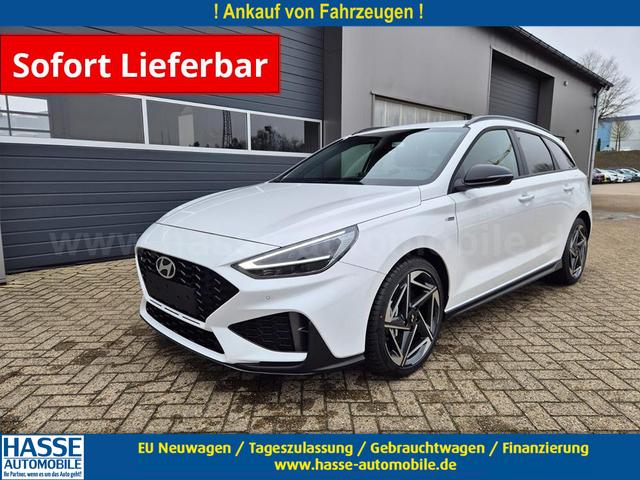 Hyundai i30 Kombi - 1.6 T-GDI 150PS Automatik N-Line MY2026 Sitzheizung Lenkradheizung Klimaautomatik Navi 10,3"-Touchscreen Bluelink Apple CarPlay + Android Auto PDC v+h R&uuml;ckf.Kamera 18-LM