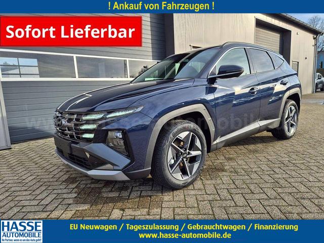 Hyundai TUCSON - Trend 1.6 T-GDI 150PS Automatik TZ 2026 Teil-Leder Sitzheizung v+h Lenkradheizung Klimaautomatik Navi Touchscreen DAB+ Apple CarPlay + Android Auto PDC R&uuml;ckf.-Kamera Matrix-LED-Scheinw.
